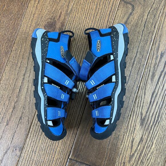 Keen Kids' Newport Neo H2 Hiking Sandals Blue/Black - Size 2 - Picture 4 of 9